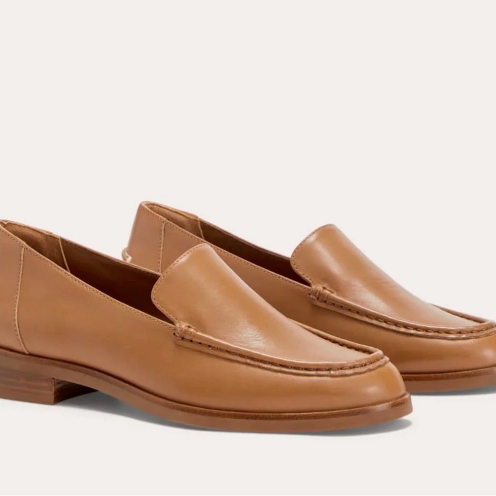 Everlane Women's Tan Leather Loafers
